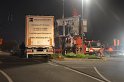 VU LKW umgestuerzt Feldkassel Industriestr Robert Boschstr P299